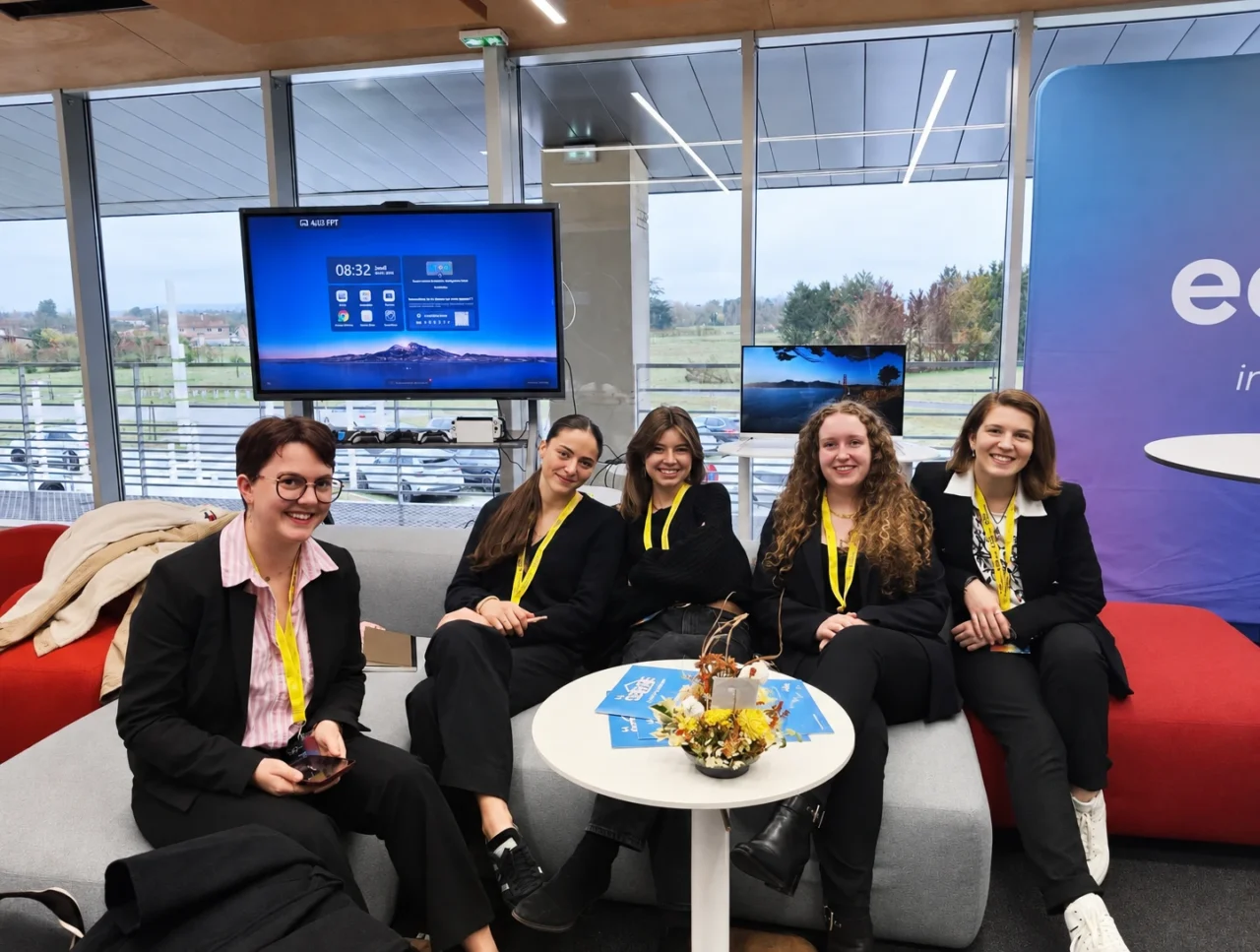 Etudiantes à l'egc Lille