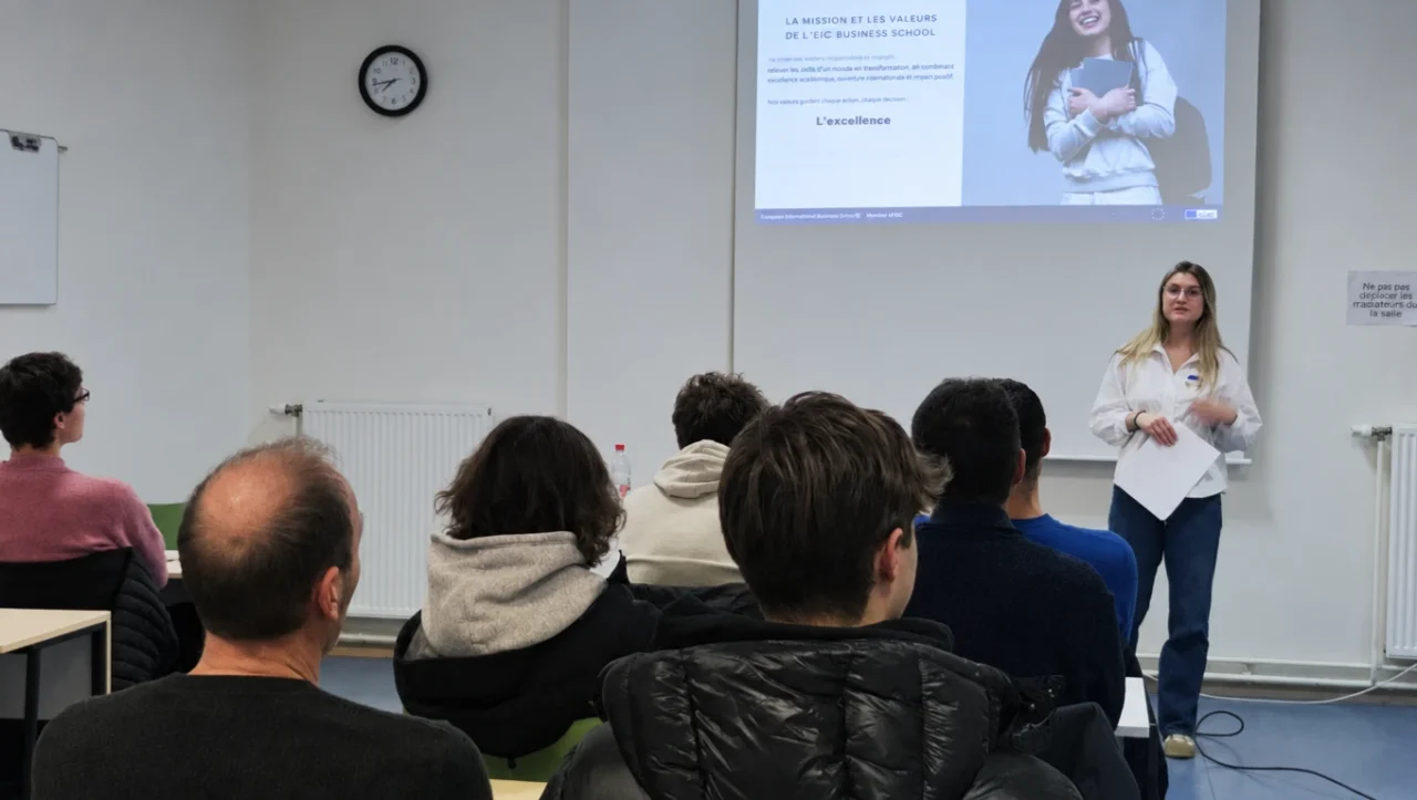 Salle de classe à l'egc Lille